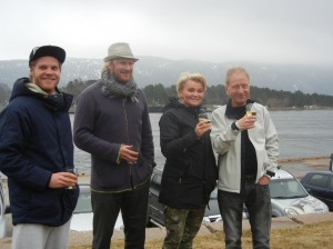 Joakim Thrane, Rune Temte, Mia Gundersen og Karl Sundby.